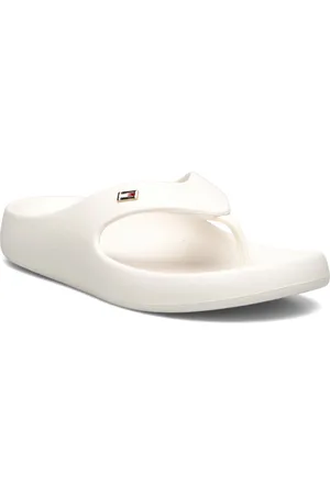Tommy Hilfiger Th Comfort Beach Sandal Cream