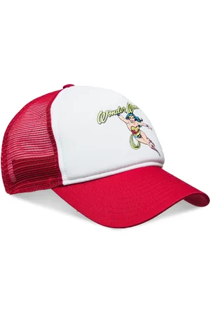 New Era Yth Dc Trucker Wonwom Red