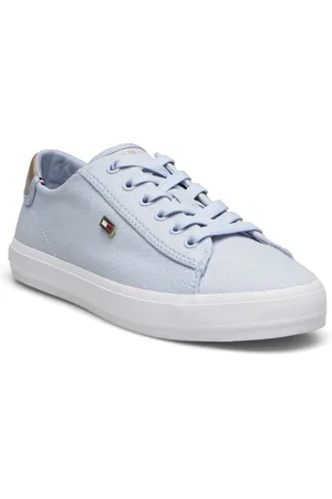 Tommy Hilfiger Vulc Canvas Lace Up Sneaker Blue