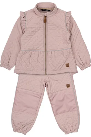 Mikk-Line Thermal+ Frill Set Pink
