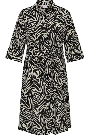 ONLY Cargraphie L/S Shirt Belt Dress Aop