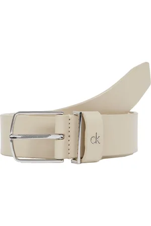 Calvin Klein Ck Loop Square Buckle 3.0 Beige