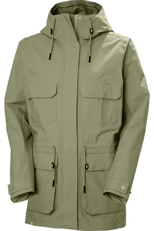 Helly Hansen W Escape Utility Raincoat Khaki