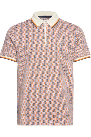 Original Penguin Ao Jqrd Tipped Geo P Orange
