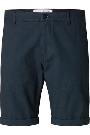 SELECTED Slhslim-Luton Flex Shorts Noos Navy