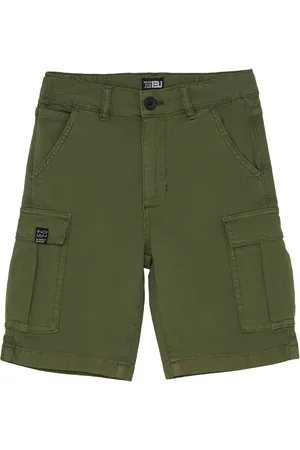 Indian Blue Jeans Cargo Shorts Khaki