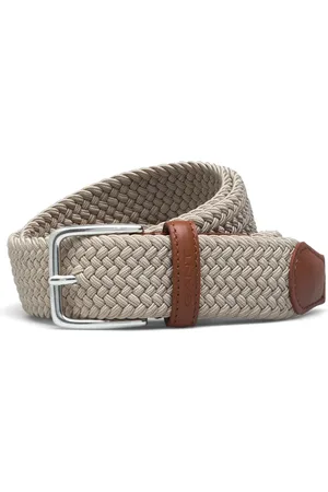 GANT Elastic Braided Belt Beige