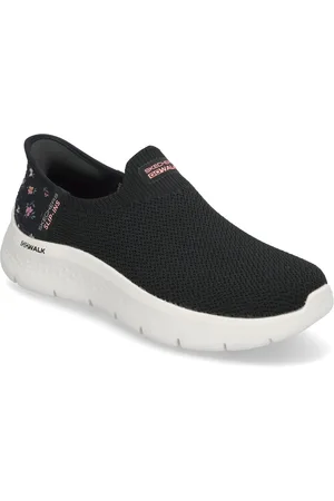Skechers Women Go Walk Flex Sunset Rose Black