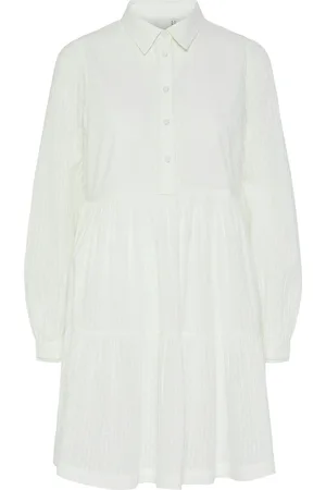 Y.A.S Tia Ls Dress S. Noos White