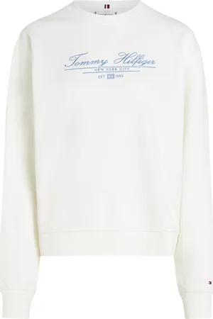 Tommy Hilfiger Reg Script Sweatshirt White