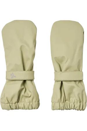 WHEAT Rain Mittens Rily Green