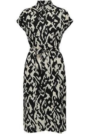 ONLY Onlhannover S/S Shirt Dress Noos Wvn Black