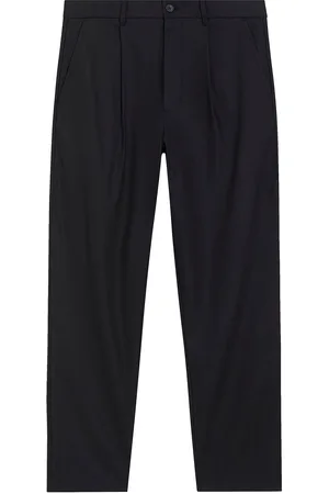 Calvin Klein Linen Lyocell Stretch Tapered Black
