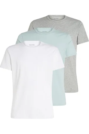 Calvin Klein S/S Crew Neck 3Pk White