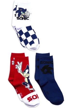 Sonic The Hedgehog Socks Patterned