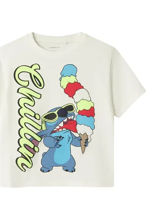 NAME IT Nmmmalix Stitch Nreg Ss Top Wdi White