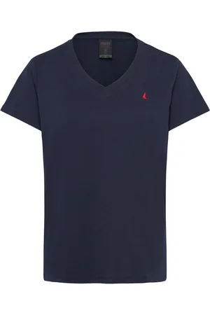 MUSTO W Original V Neck Ss Tee