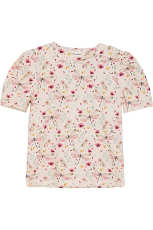 Minymo T-Shirt Ss Aop White