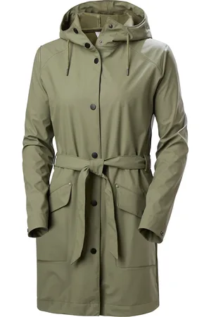 Helly Hansen W Kirkwall Ii Raincoat Khaki