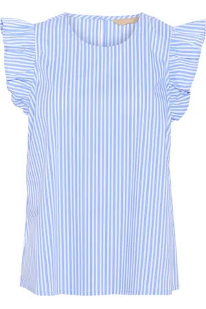 Culture Cujilla Bjørg Sleeveless Blouse Blue