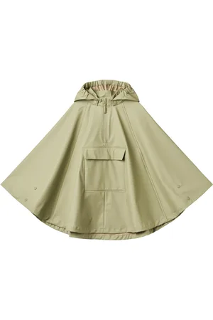 WHEAT Raincape Drops Green