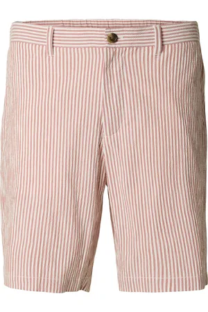 SELECTED Slhregular-Karl Seersucker Shorts Noos Red