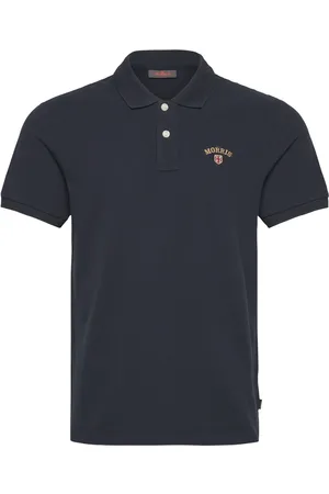 Morris Piqué Shirt Navy