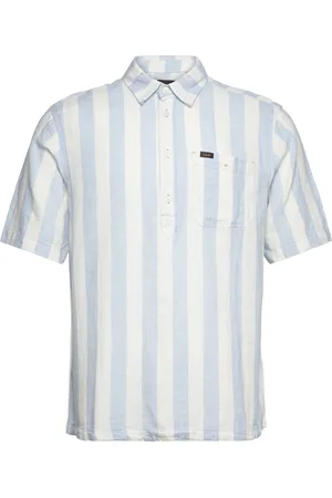 Lee Popover Shirt Ss Blue