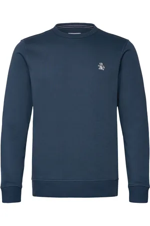 Original Penguin L/S Sticker Pete Fle Navy