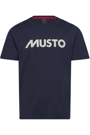 MUSTO M Logo Ss Tee