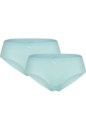 PUMA Women Seamless Hipster 2P Pack Blue