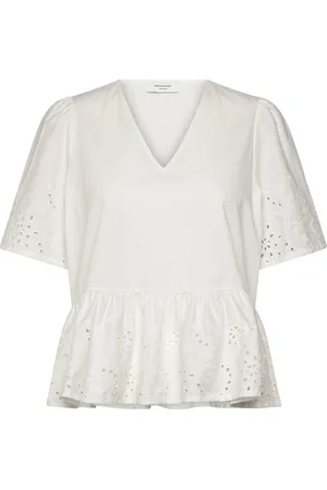 Rosemunde Rwlauren Ss Regular Blouse White