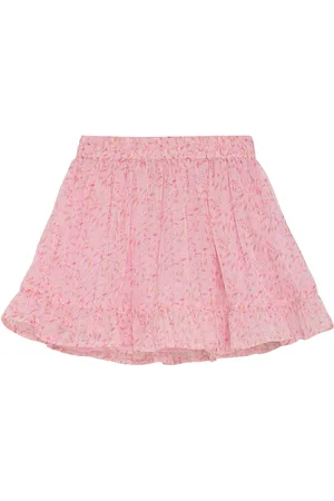 Creamie Skirt Lurex Stripe Pink