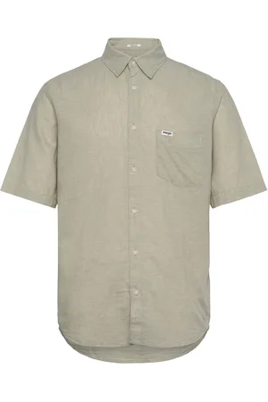 Wrangler Ss 1 Pkt Shirt Green