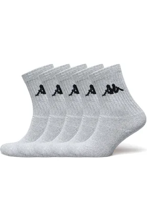 Kappa Tennis Sock - Fisper Dk 5 Pack Grey