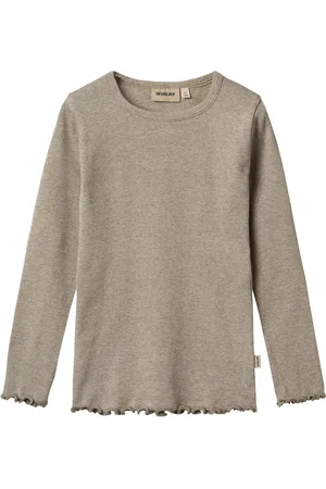 WHEAT T-Shirt L/S Ida Grey