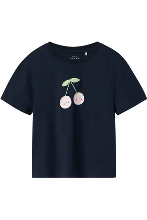 NAME IT Nmfvilinse Ss Nreg Short Top Navy