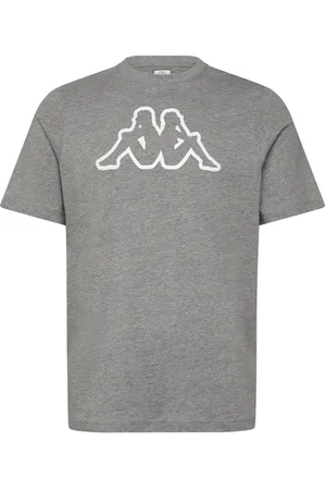 Kappa T-Shirt S/S, Logo Cromen Grey