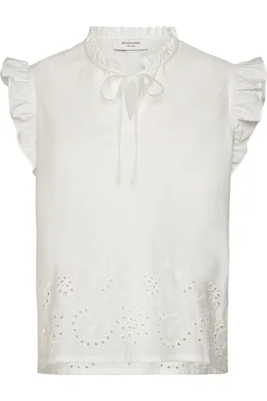 Rosemunde Rwlauren Sl Regular Top White