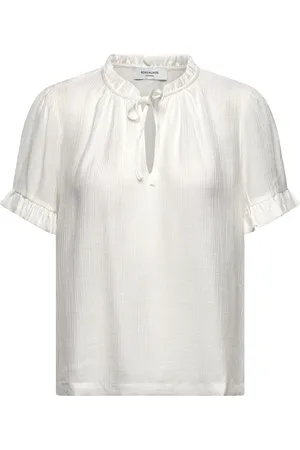 Rosemunde Rwroa Ss Regular Blouse White