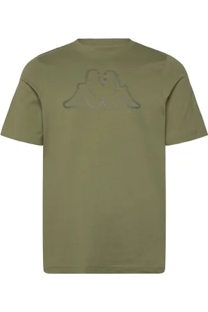 Kappa T-Shirt S/S, Logo Cromen Khaki