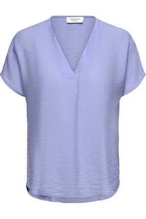 Rosemunde Rwroa Sl Regular Blouse Purple