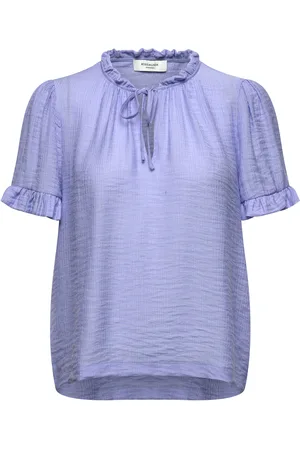 Rosemunde Rwroa Ss Regular Blouse Purple