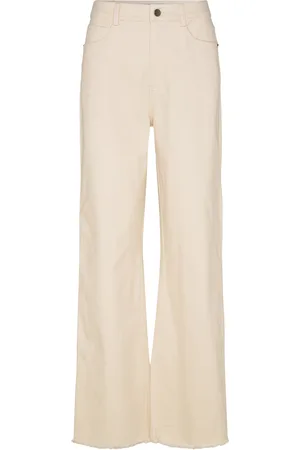 Minus Msennie Wide Leg Jeans Cream