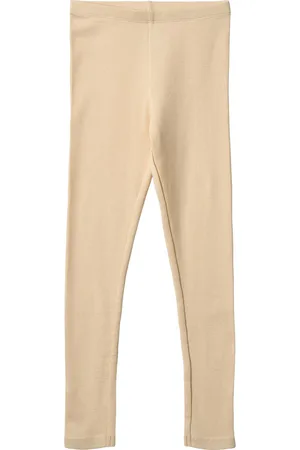 WHEAT Rib Leggings Maddy Yellow