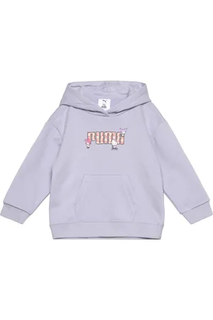 PUMA X Hello Kitty & Friends Relaxed Graphic Hoodie Tr Purple
