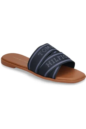 Tommy Hilfiger Webbing Mule Blue