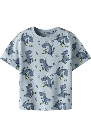 NAME IT Nmmvalther Ss Nreg Top Blue