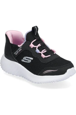 Skechers Girls Bounder Simple Cute Black