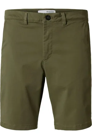 SELECTED Slhslim-Miles Flex Shorts Noos Green